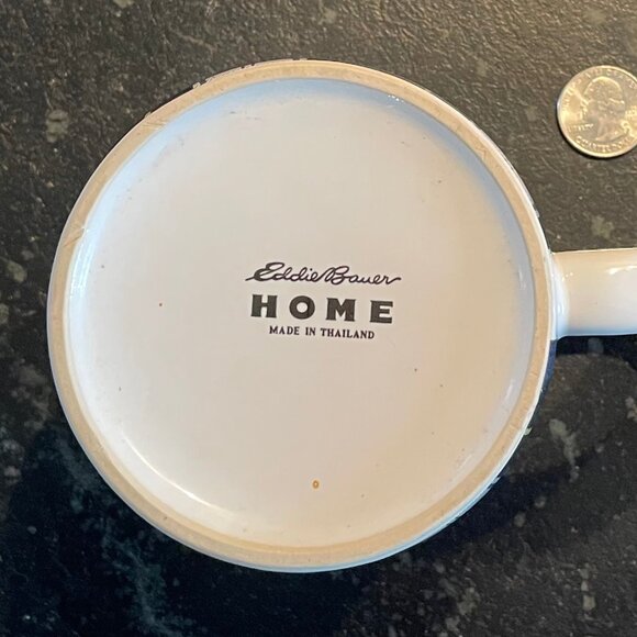 Scottish Tartan (Blue, White, Yellow Plaid) 16 Oz. Mug - Picture 6 of 6